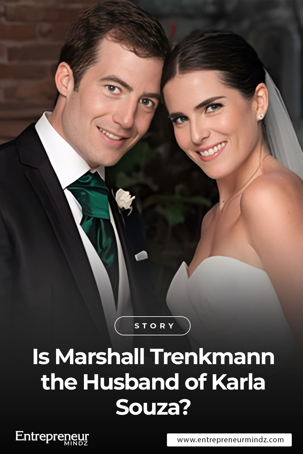 Is Marshall Trenkmann the Husband of Karla Souza?