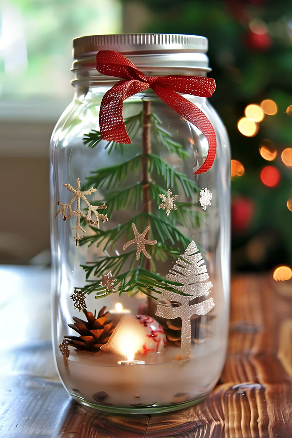 Mason Jar Candle Holders