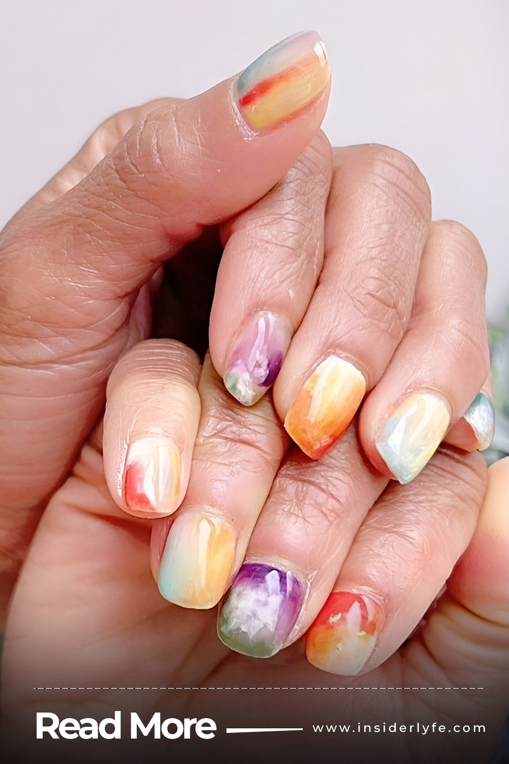 Swirly Marble Effect