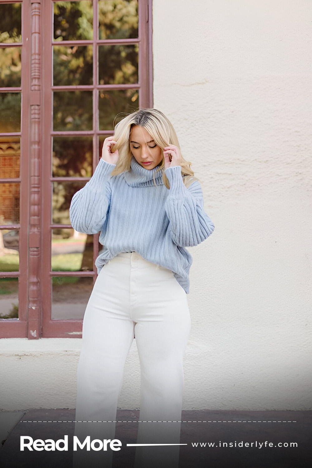 The chunky knit ensemble