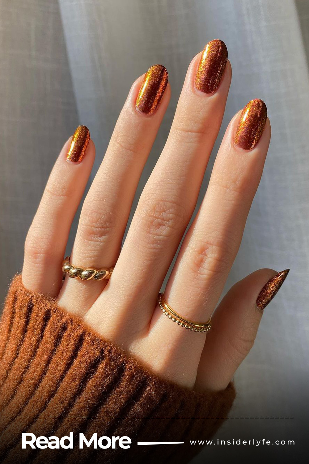Warm Brown and Gold