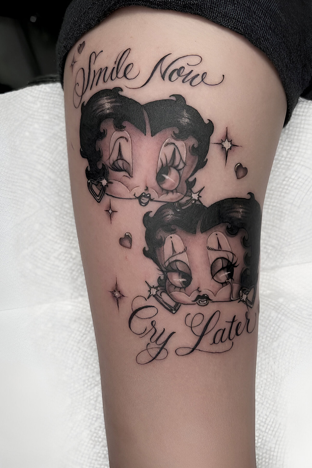 Betty Boop Amid Stars