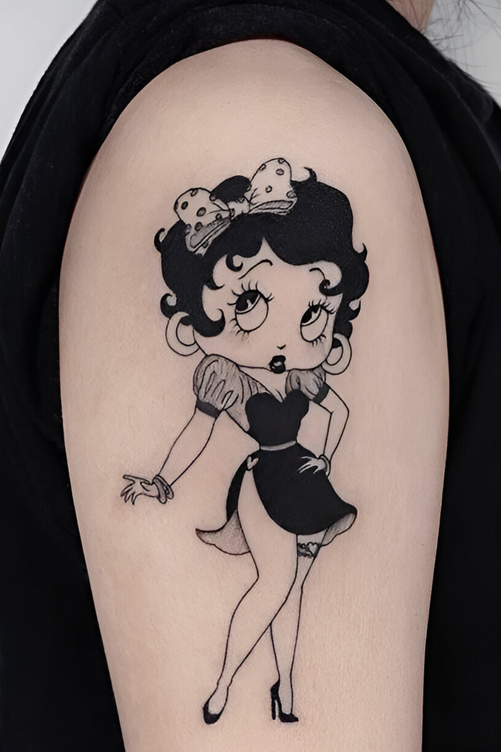 Betty Boop Pin Up Style