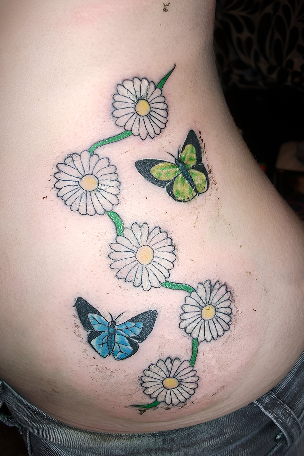 Butterfly and Daisy Chain