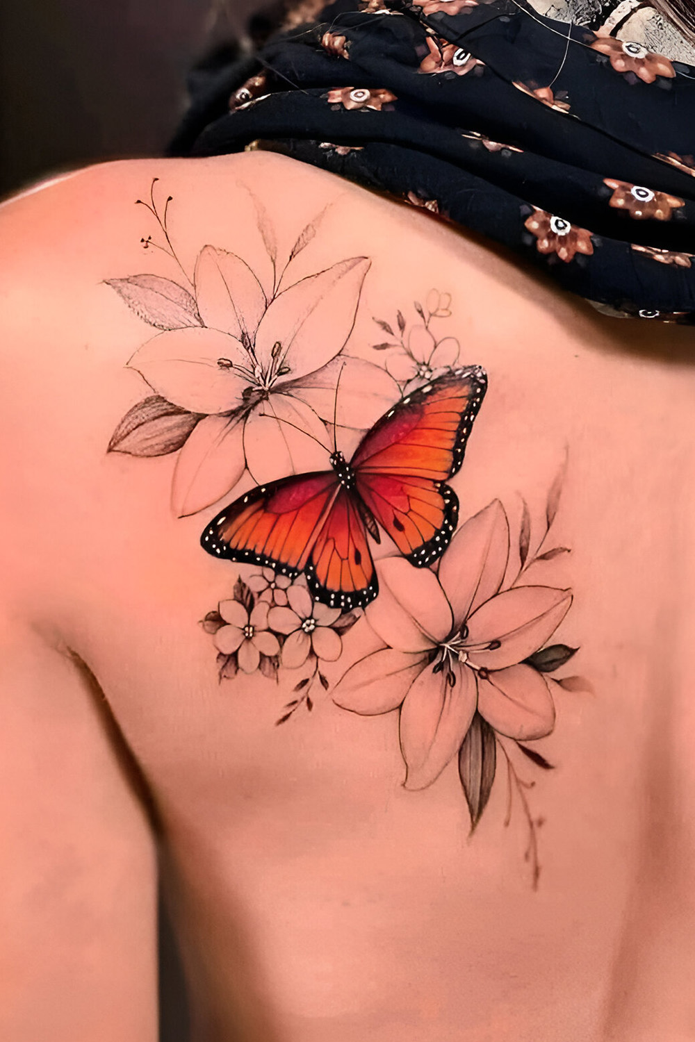 Butterfly and Flower Mandala