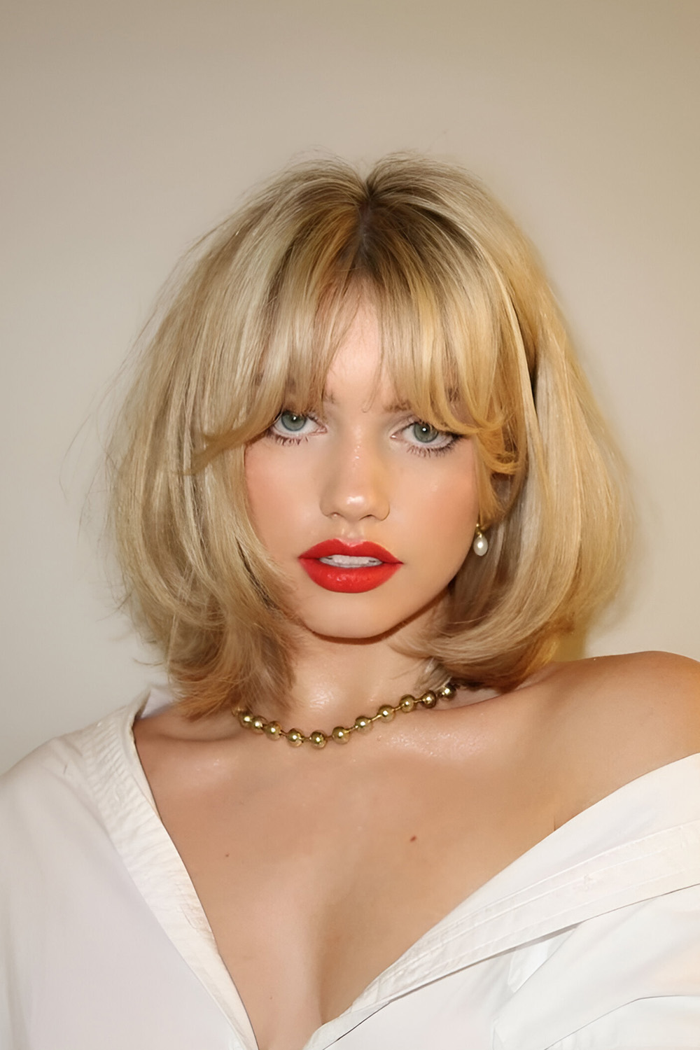 French Inspired Short Fringe