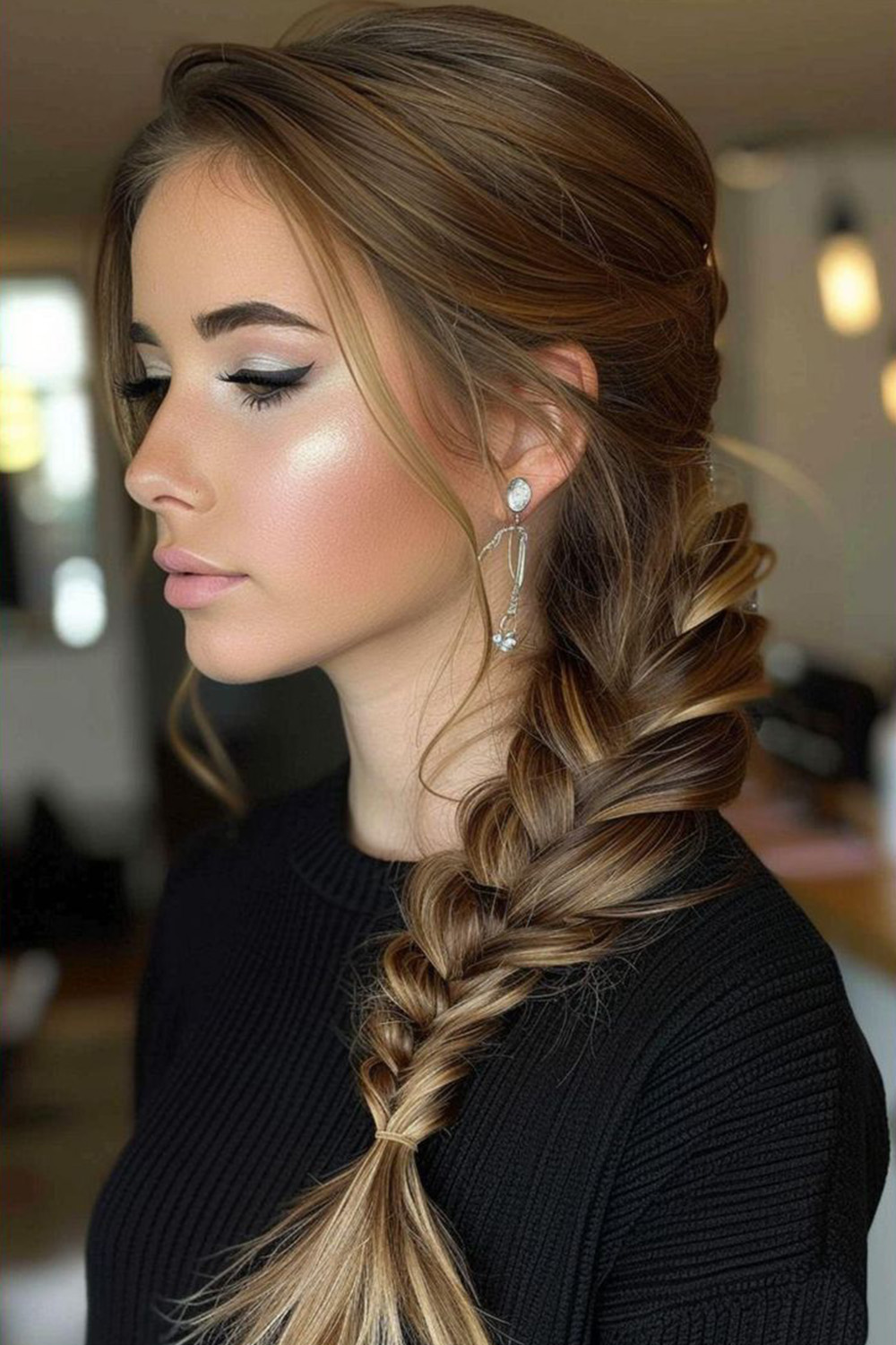 Half Up Top Knot