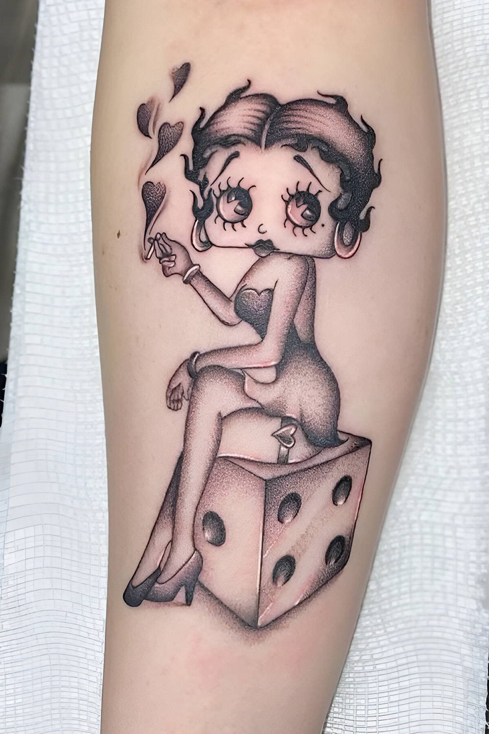 Inside a Diamond Betty Boop