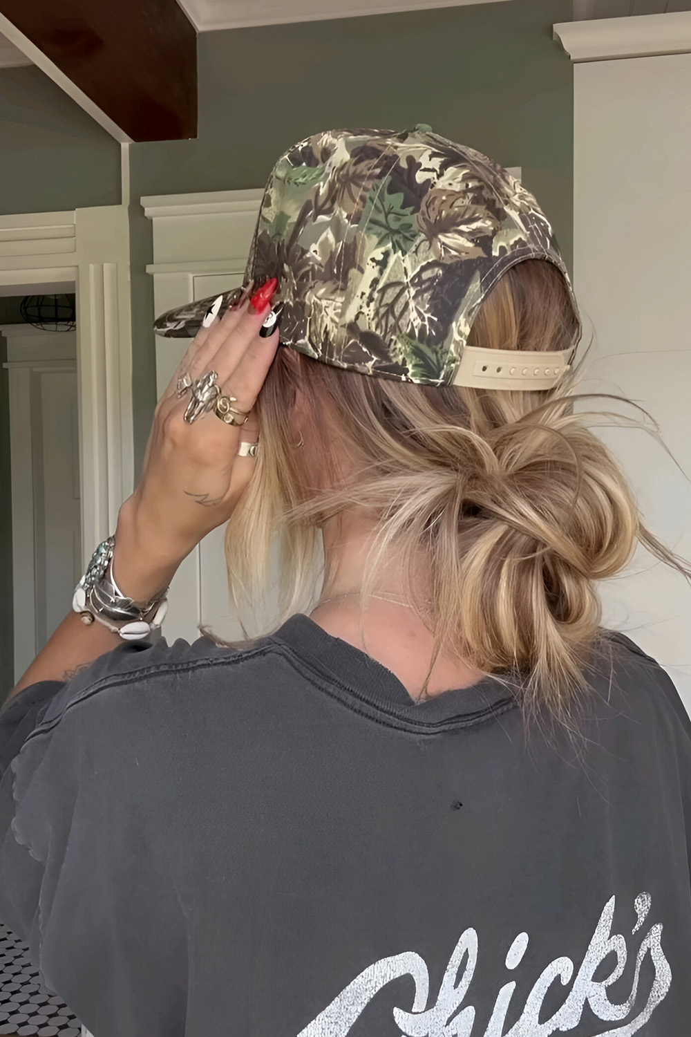 Messy Low Bun