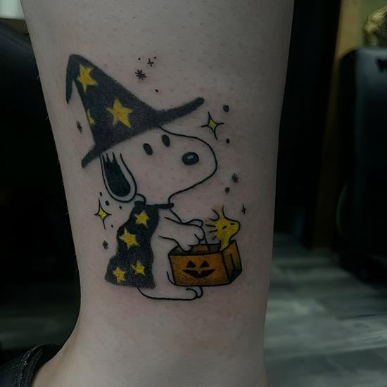 Snoopy and Pumpkins