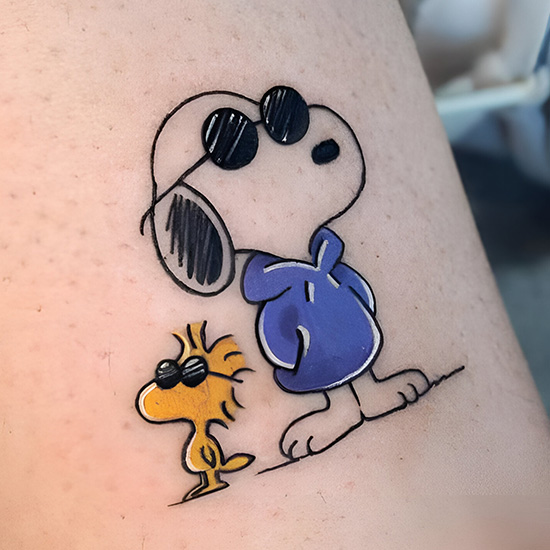 Snoopy in a Turkey Costume