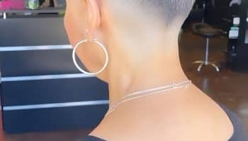 The Perfect Shaved Pixie for Diamond Faces