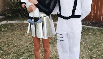Blasting Off Together as Astronauts with the Baby Space