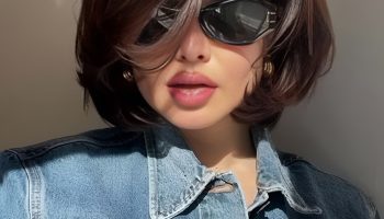 Polished Volume with a Slightly Curved Under Bob