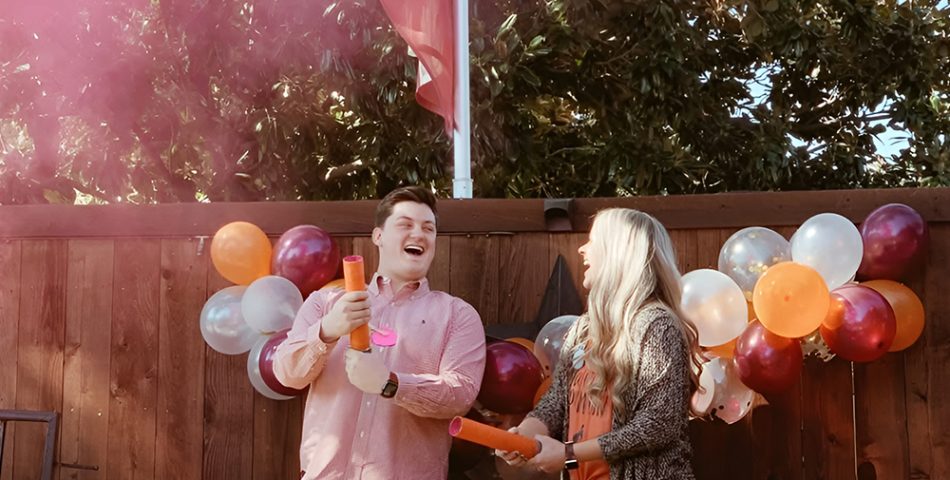 Pumpkin Balloon Pop for a Festive Explosion