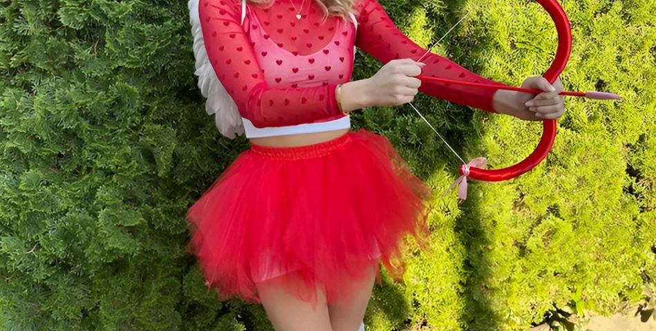 Whimsical Romance of a Cupid or Love Fairy