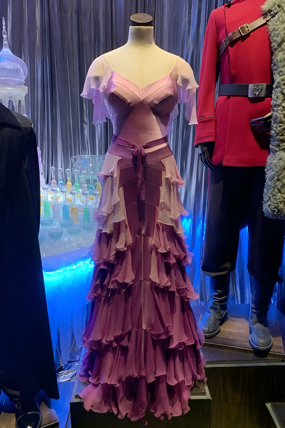 Yule Ball inspired formal costumes, elegant wizarding world outfits