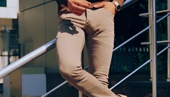 Chunky Knit Turtleneck with Corduroy Pants