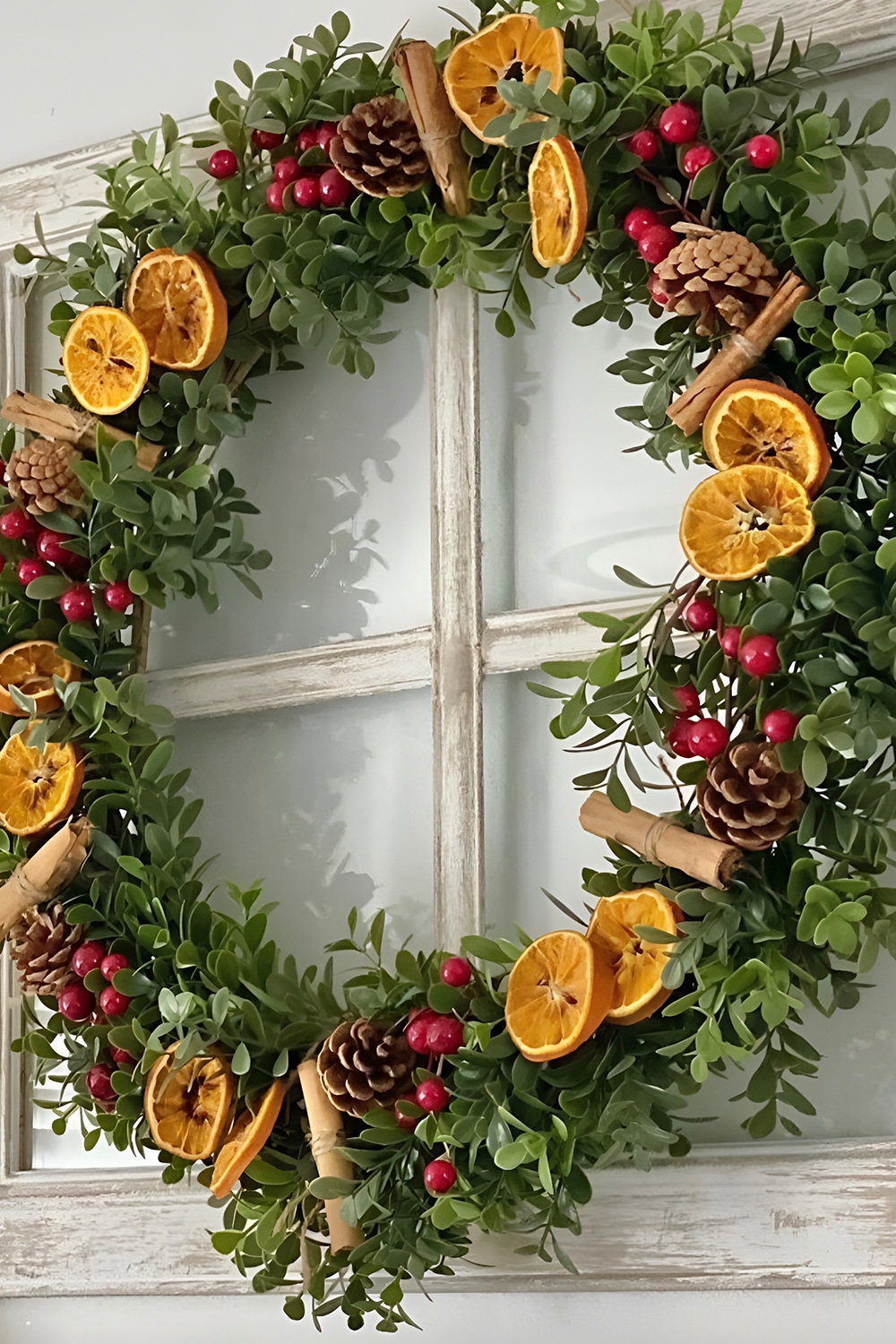 Cinnamon and Orange Slice Wreaths Packed with Cozy Scents