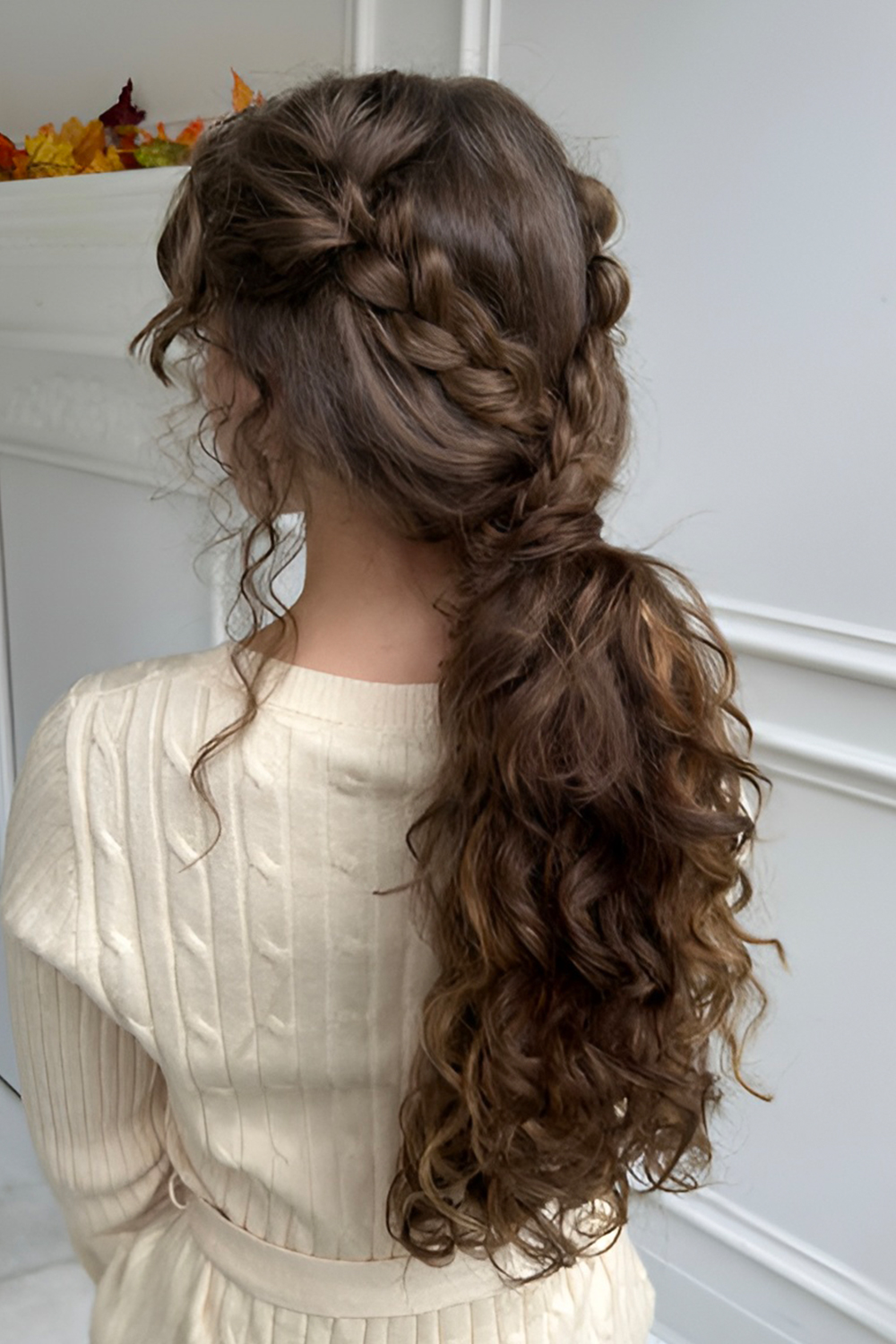 Glamorous Festive Hairstyles with Embellished Braids