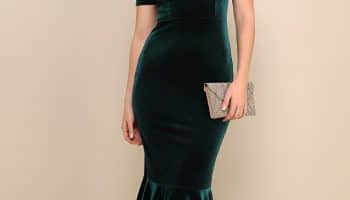 Romantic Off Shoulder A Line Dress for Winter Charm