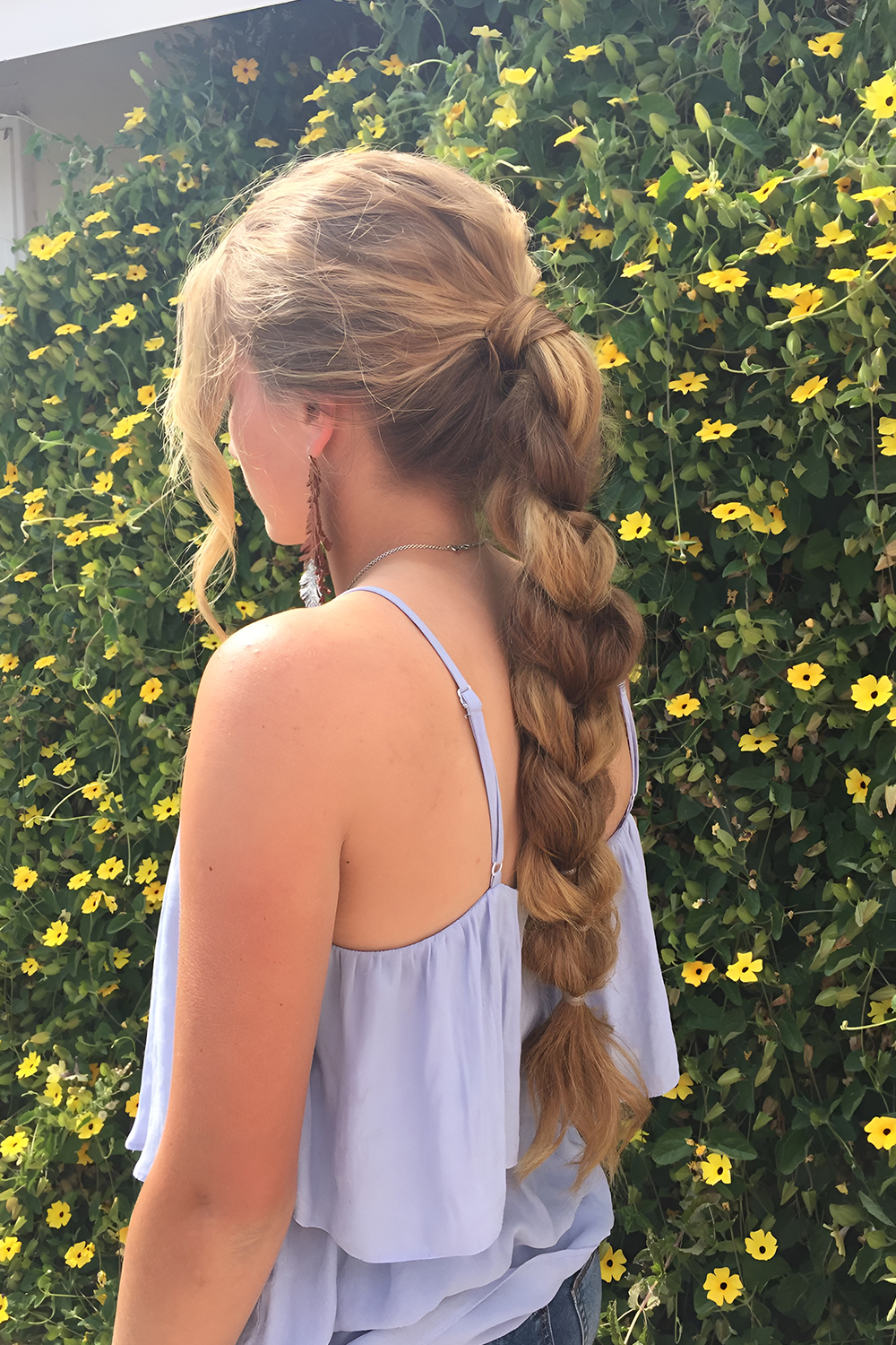 Textured Volume Created with Pull Through Braids