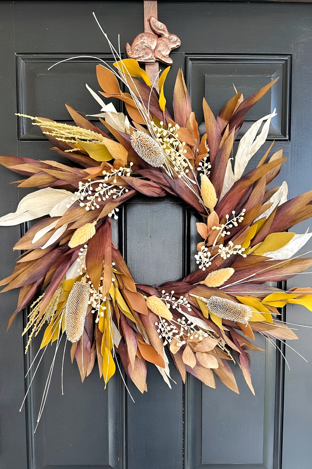 The Enduring Attractiveness of Dried Corn Husk Wreaths