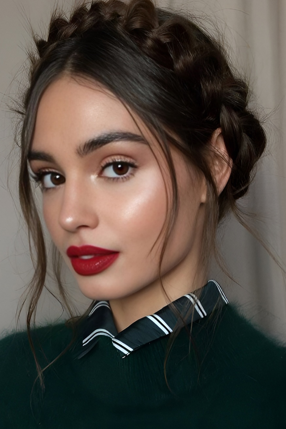 Braided Crown for Whimsical Festive Whimsy