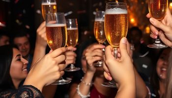 Countdown Cocktail Night with signature drinks and style