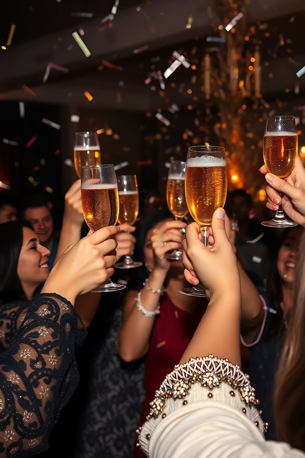 Countdown Cocktail Night with signature drinks and style