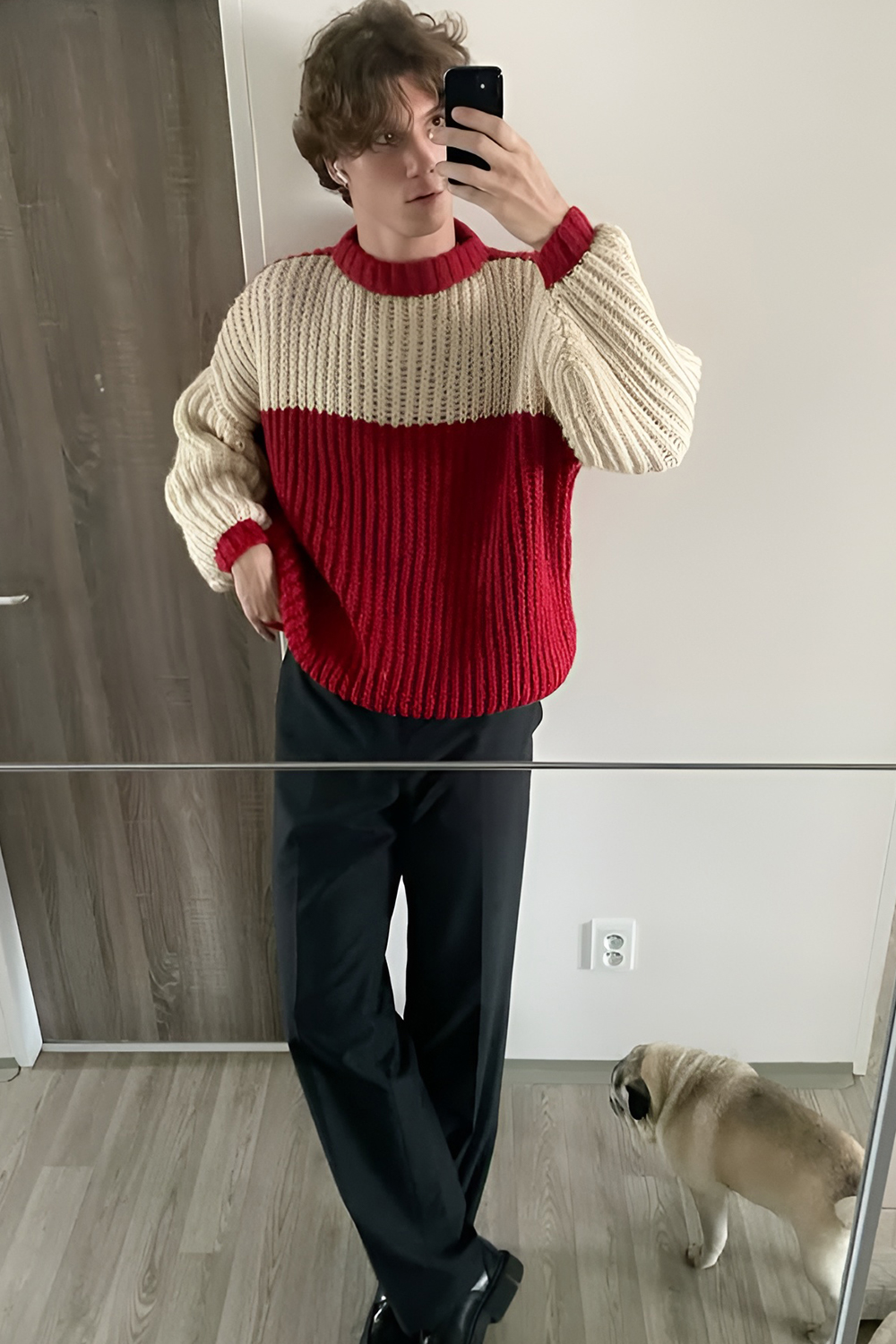 Festive knitwear that balances comfort and style