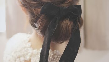 Low Chignon Bun for Sophistication