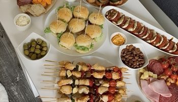 Luxurious dinner banquet for an intimate celebration