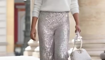 Metallic touch adds seasonal sparkle