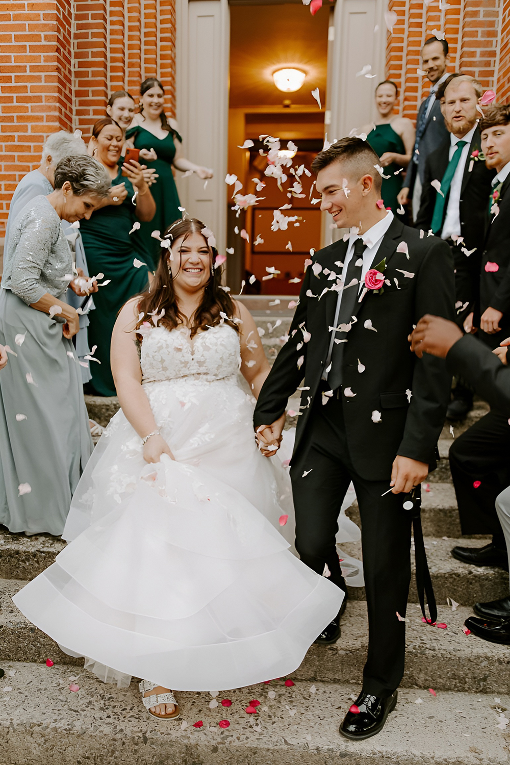 Petal Toss Send Off A Dreamy Farewell