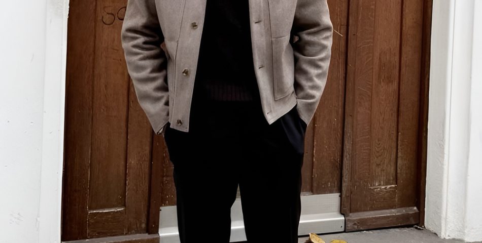 Smart casual layers perfect for seasonal gatherings