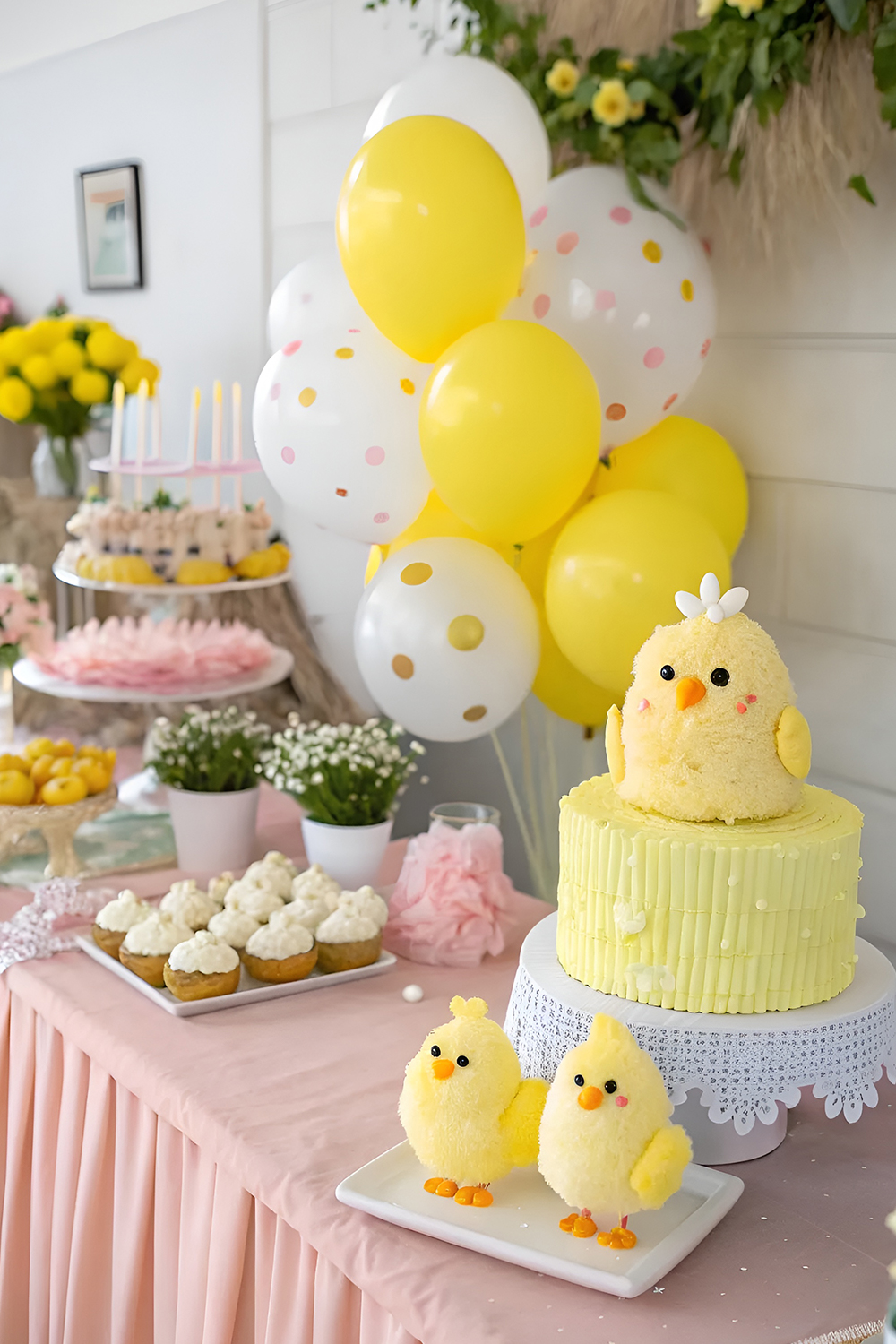 Springtime Baby Chick Theme