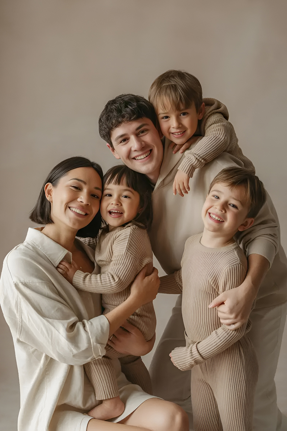 Warm Neutrals with Soft Layers