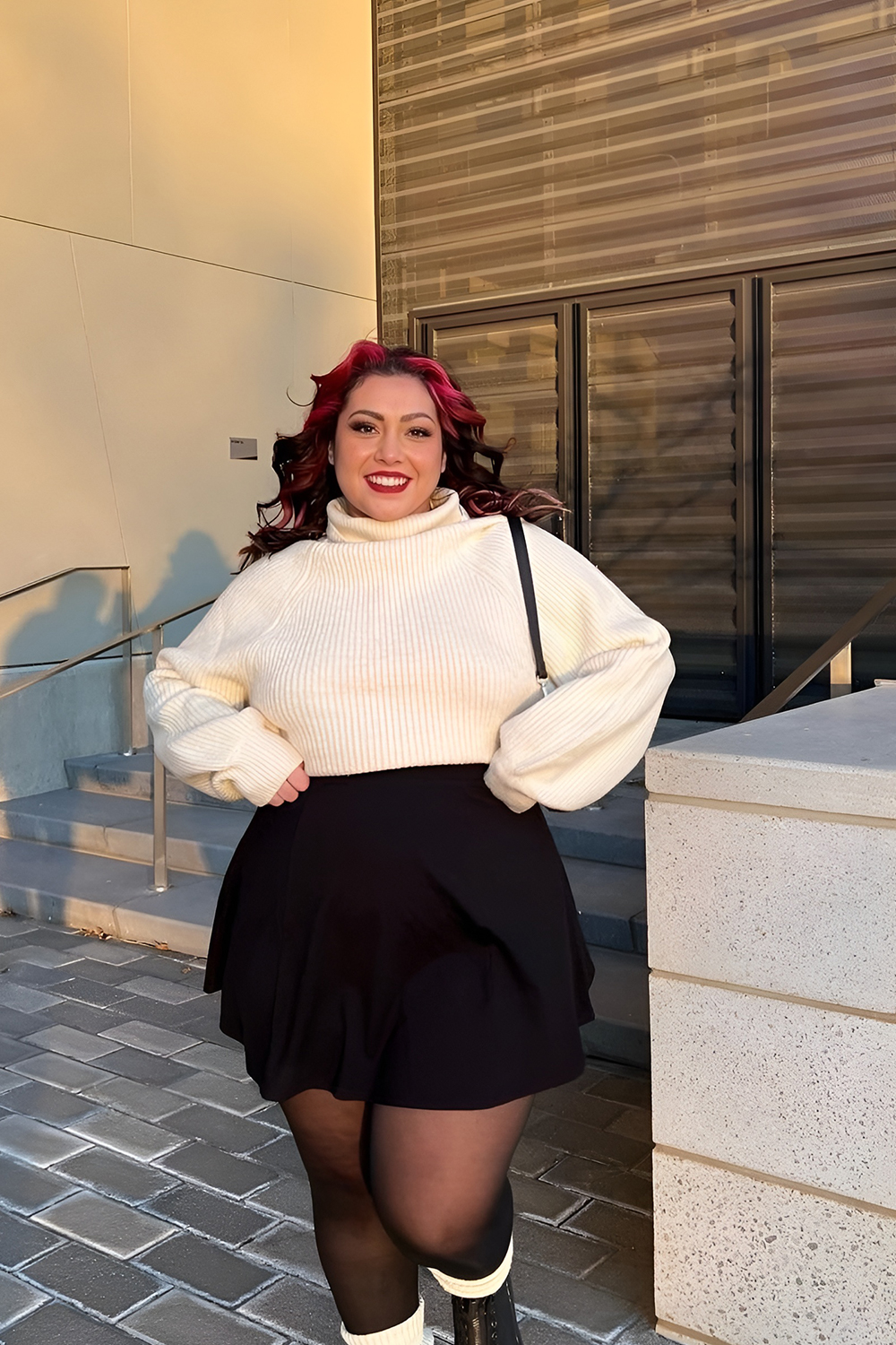 Winter Skirts With Thick Tights