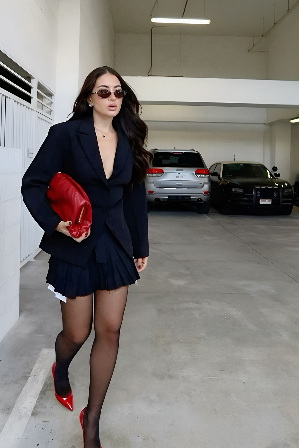 All Black Outfits with Soft Romantic Touches