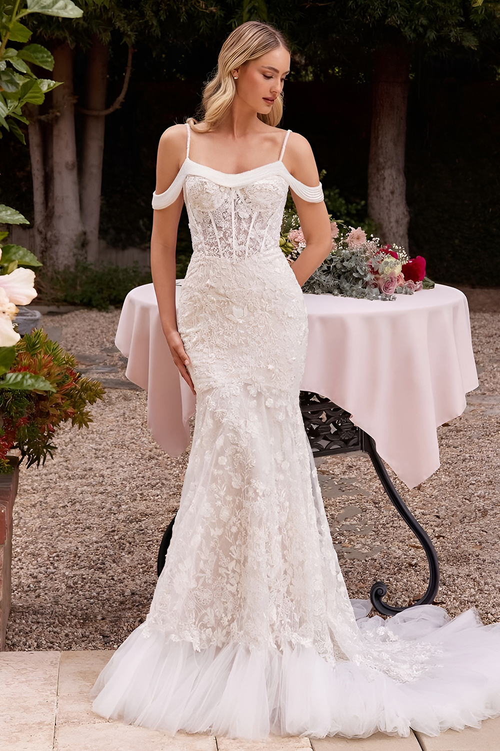Lace Details for Timeless Romance