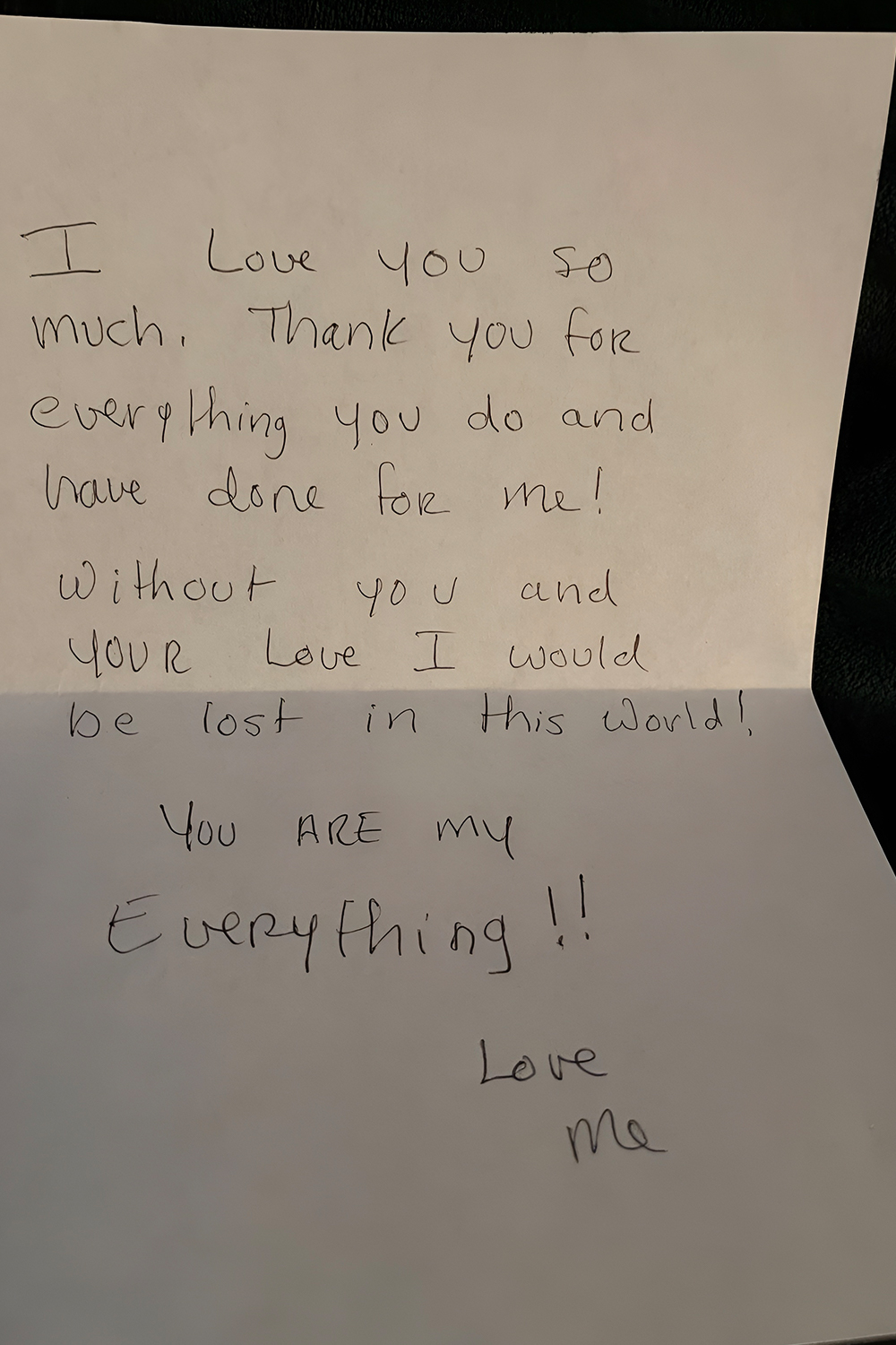 A Letter Celebrating Life Lessons