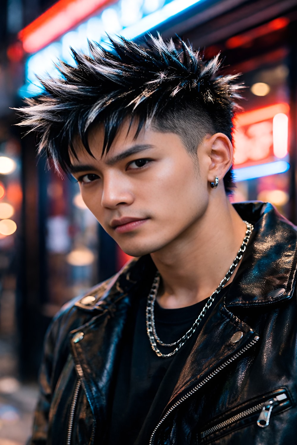 Spiky Textured Hair