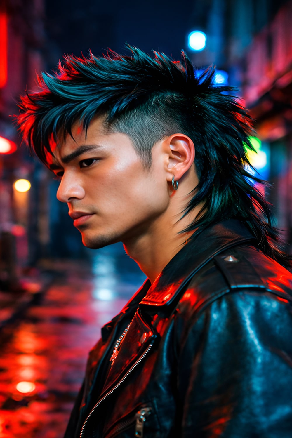 Textured Mullet Fade