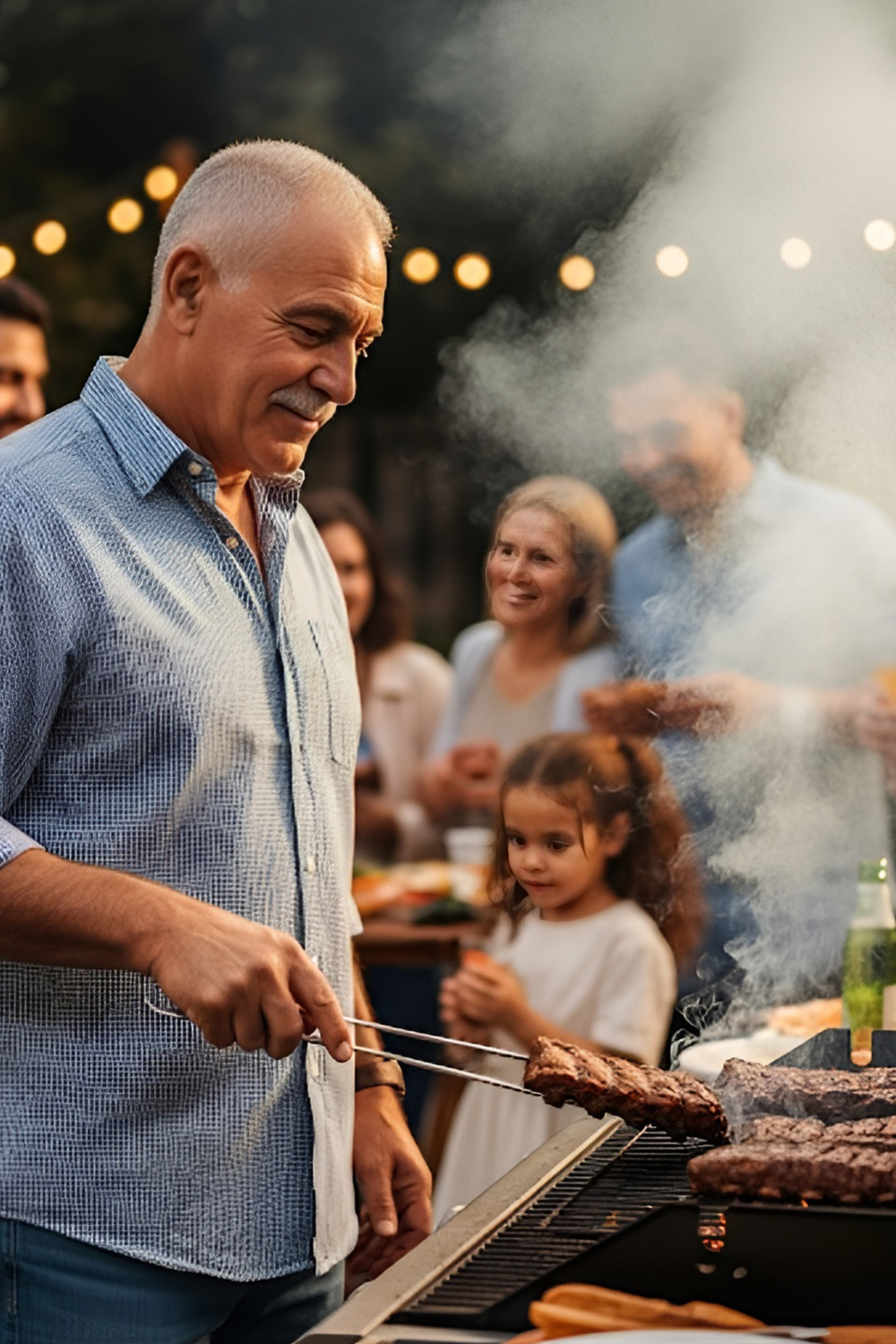 A Backyard Family Barbecue